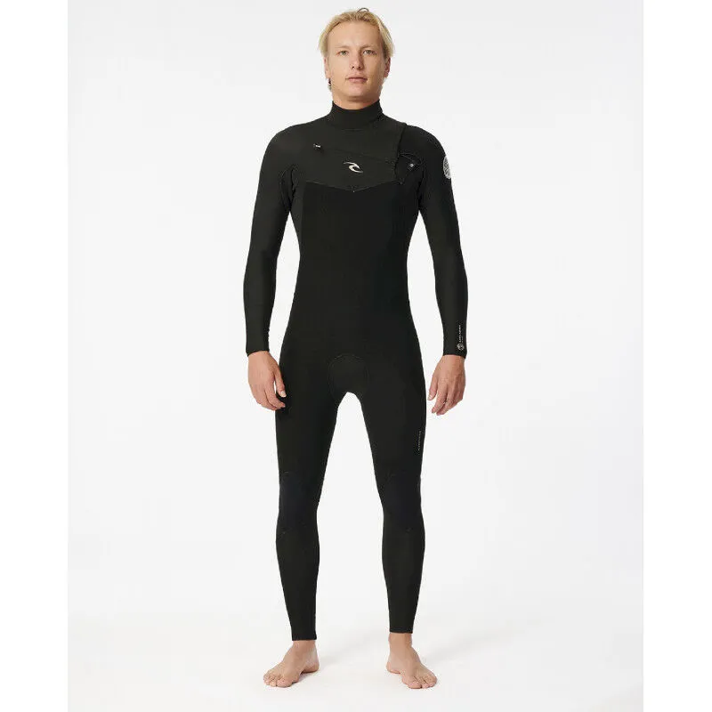 Rip Curl Dawn Patrol 4/3 mm Chest Zip Wetsuit - Combinaison de surf homme | Hardloop