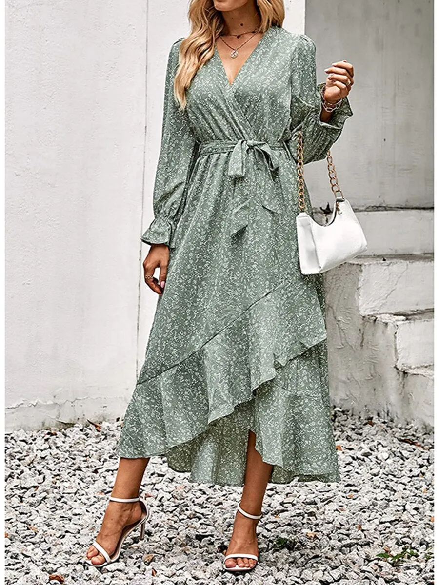 Robe Portefeuille Longue