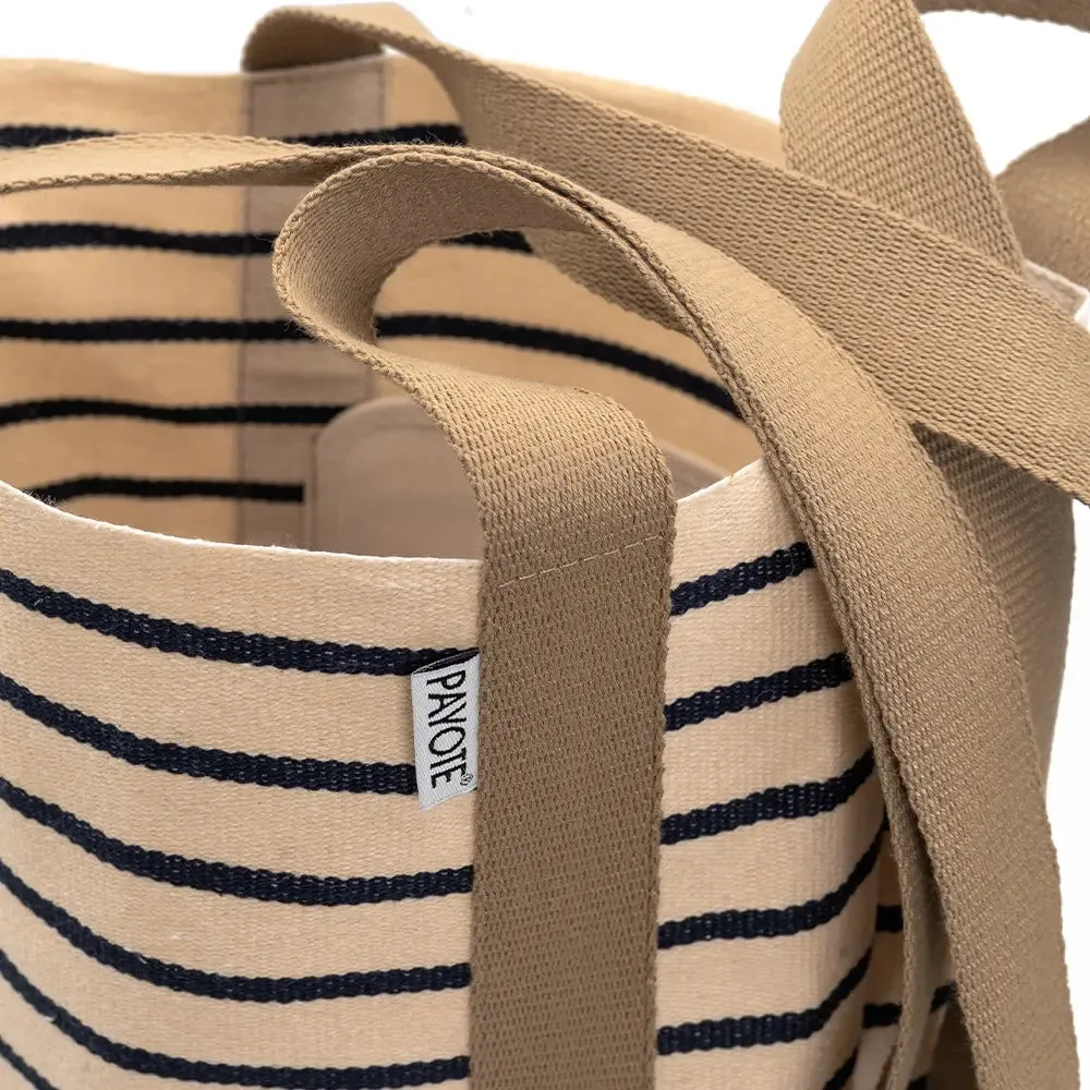 Sac espadrille Marinière rayé Bleu marine
