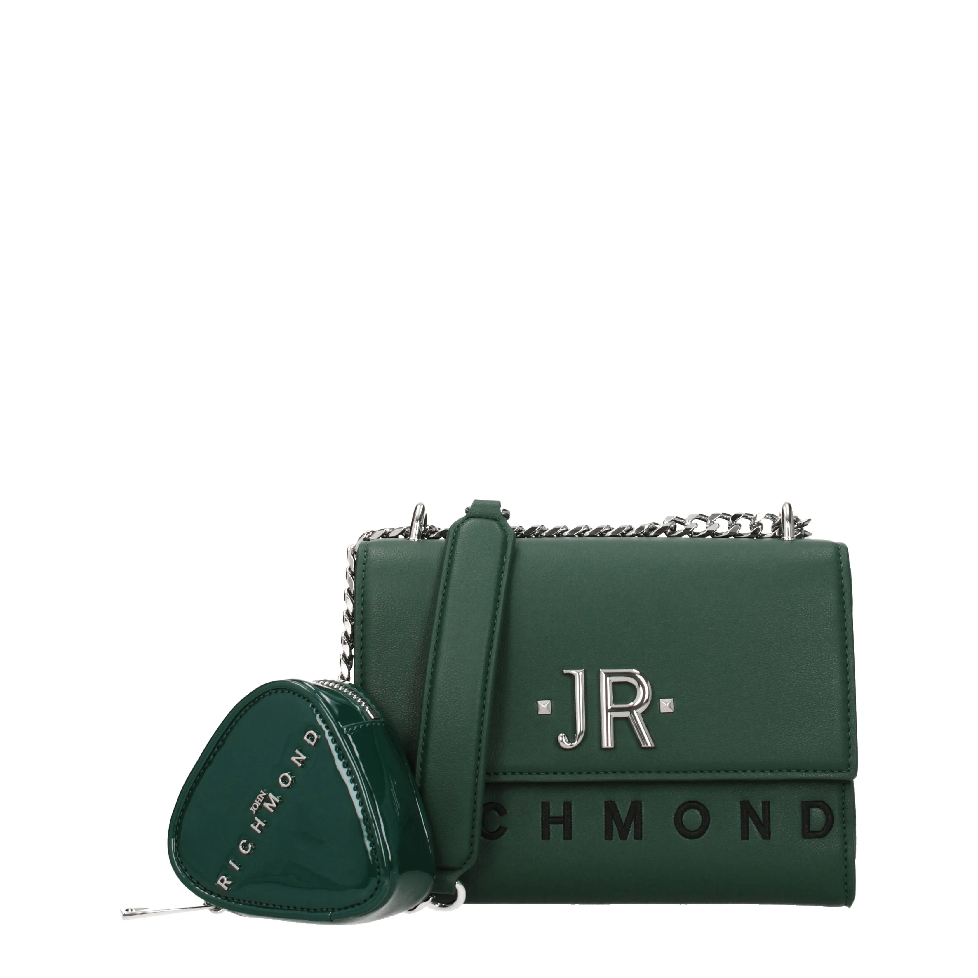 Sacs d'épaule John Richmond Femmes Green en polyuréthane