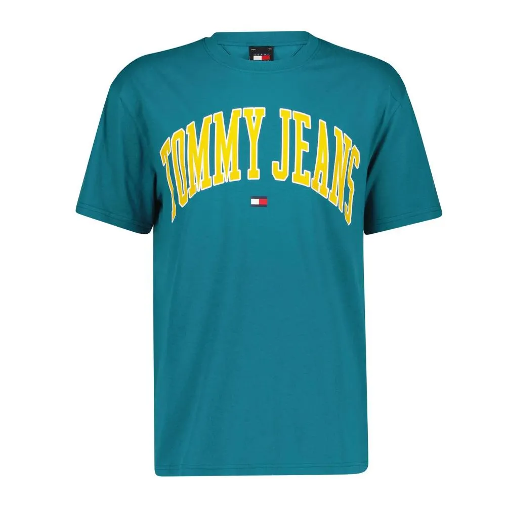 T-shirt Bleu Homme Tommy Hilfiger Popcolor