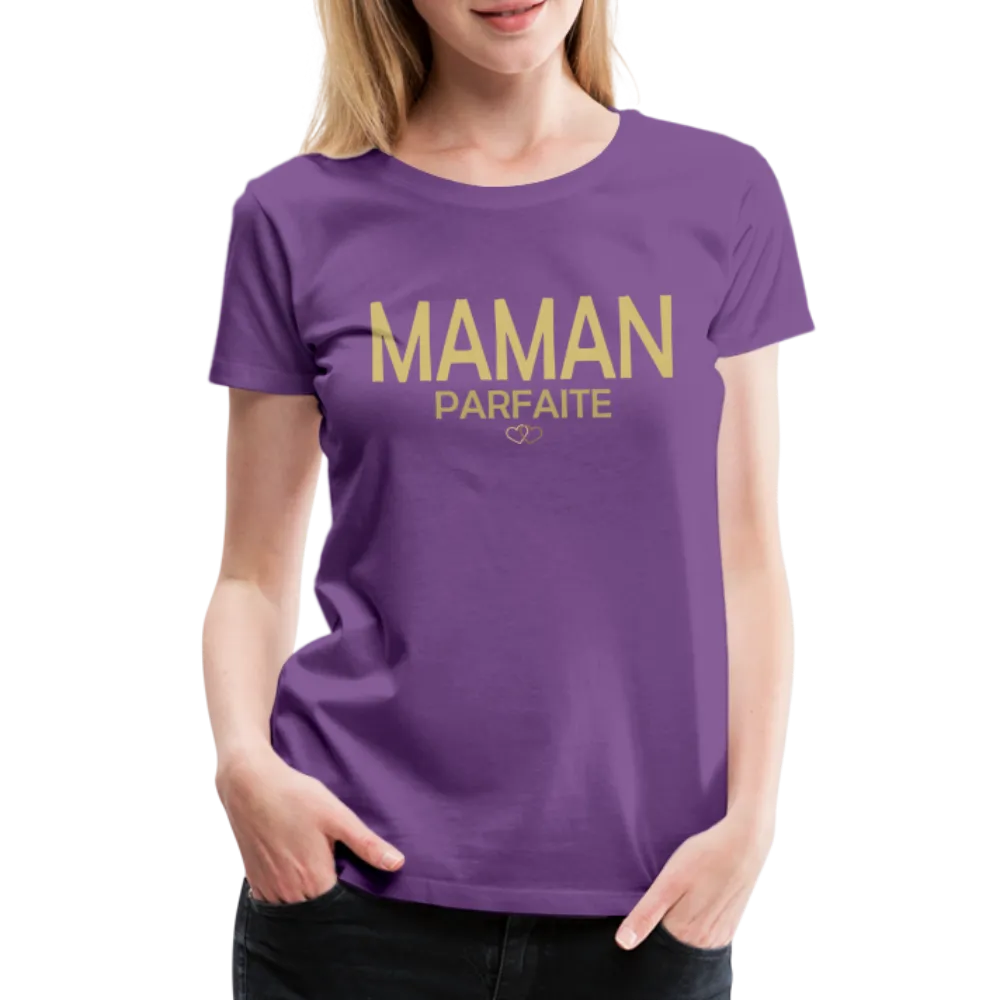 T-shirt Premium Femme Maman Parfaite
