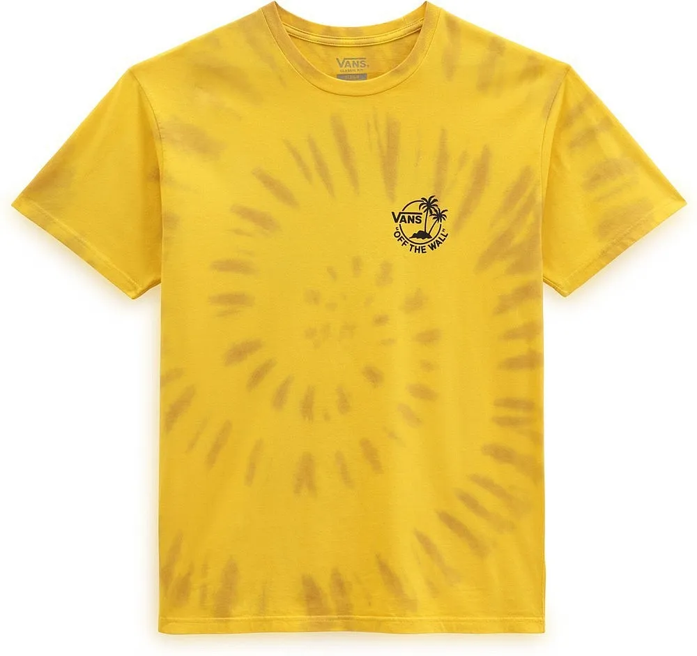 T-shirt Vans Mini Dual Palm Tie Dye - Old Gold/Narcissus/Black - men´s