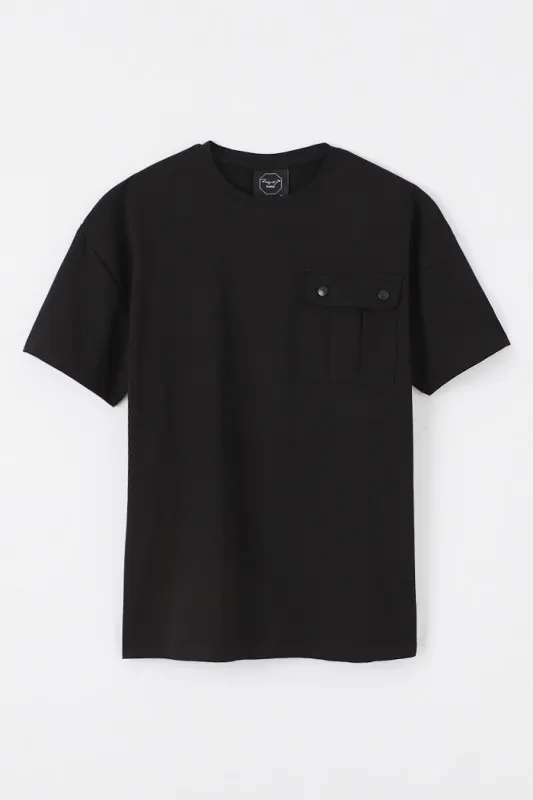 T-shirt à poche manches courtes