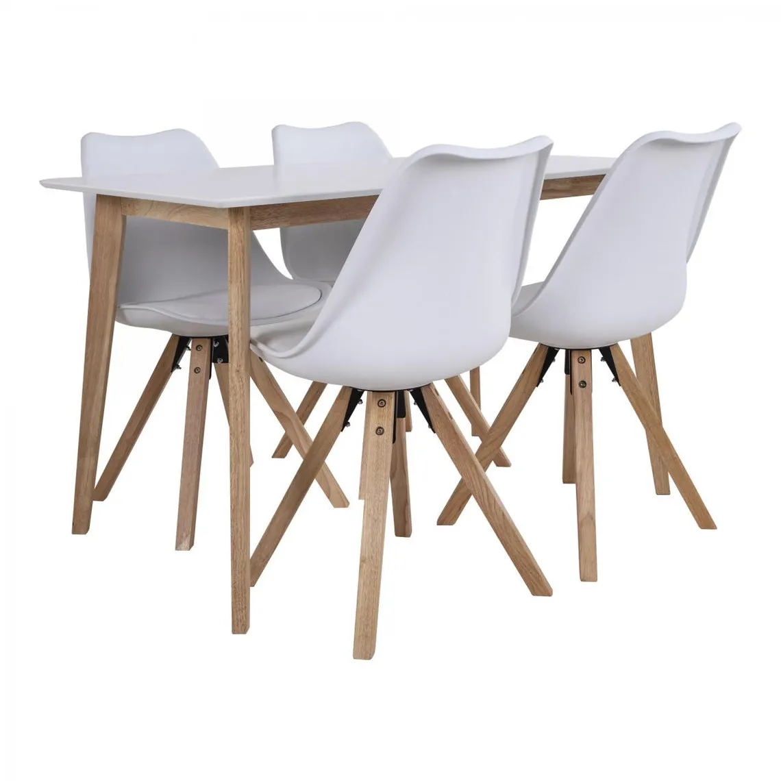 Table à Manger plateau rectangulaire en bois VOJENS  | 3 Suisses