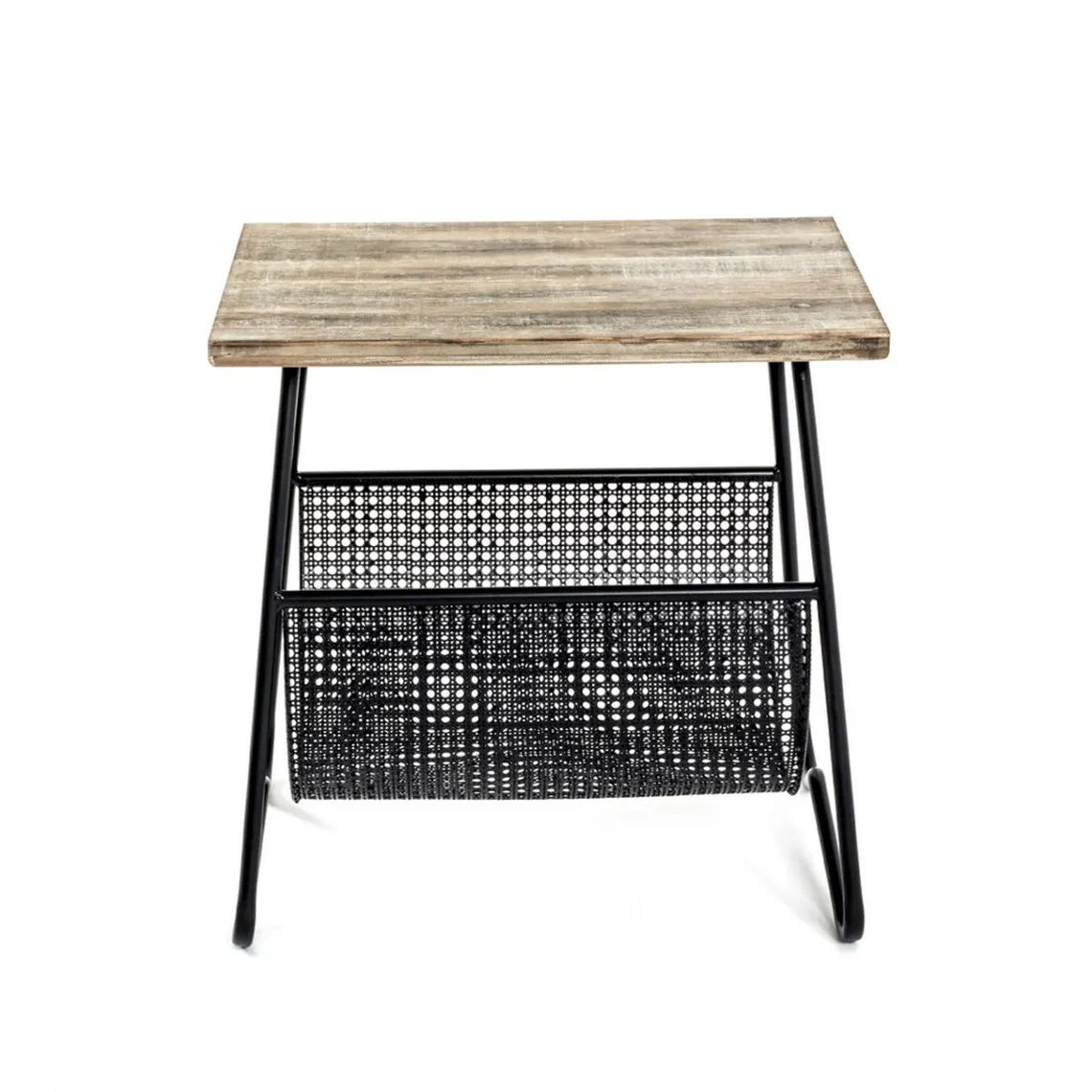 Table d'appoint structure en tube d'acier  | 3 Suisses
