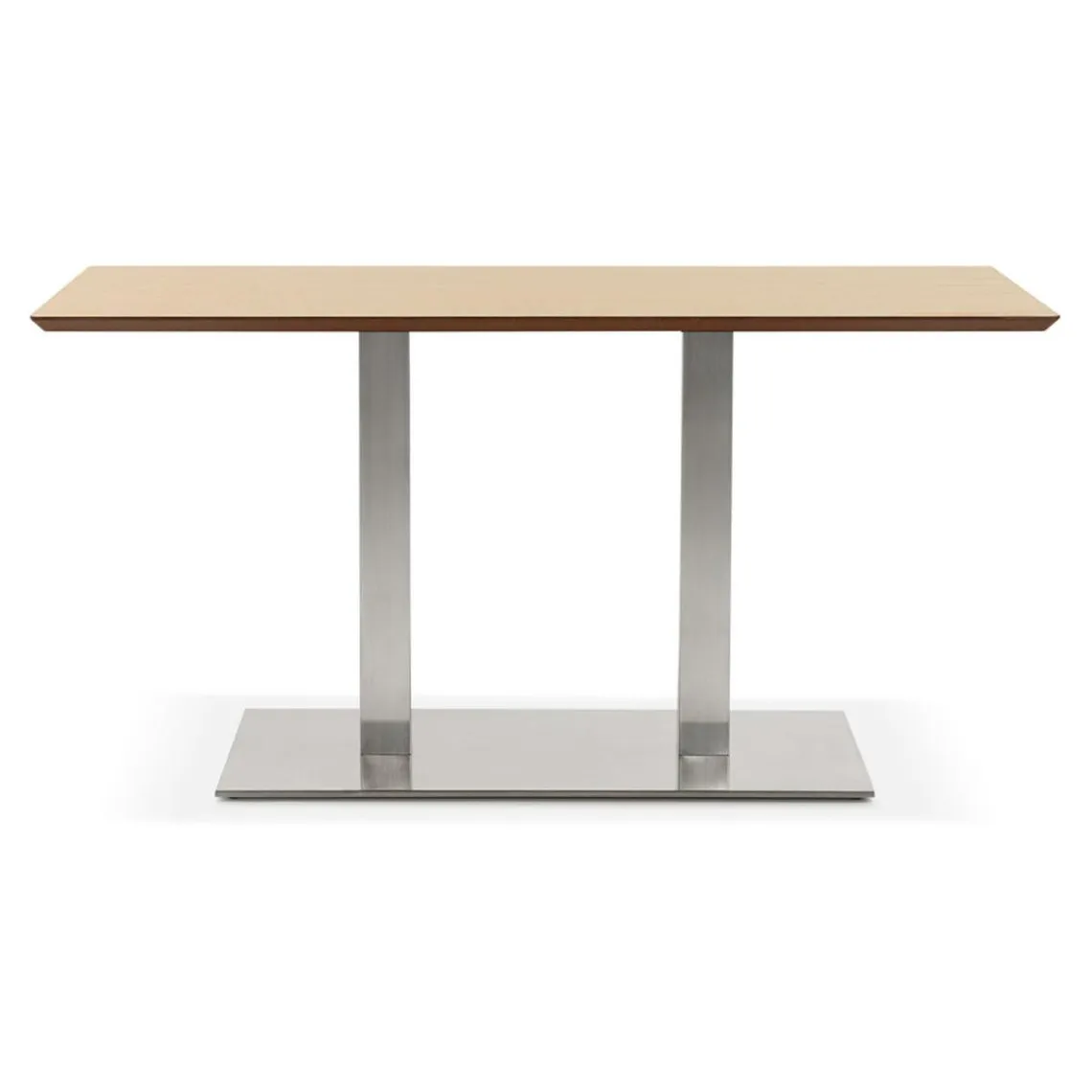 Table de salle à manger Naturel design RECTA | 3 Suisses