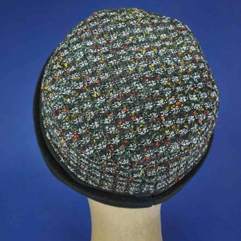 Toque en 100% polyester, ravissante couleur poivre | Pour les femmes