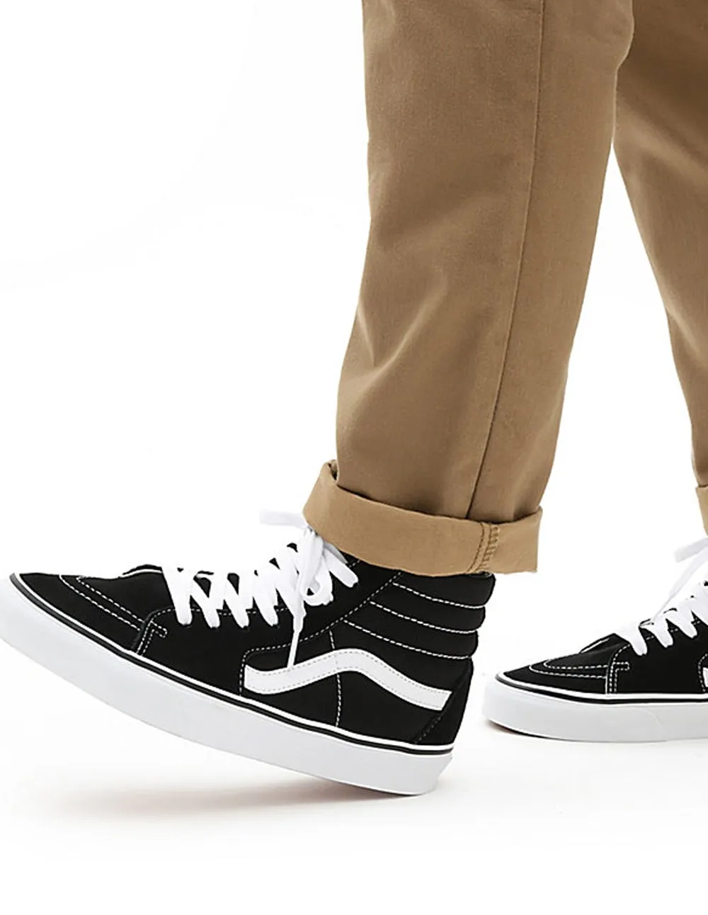 Vans Old Skool SK8-HI Negras y Blancas Unisex