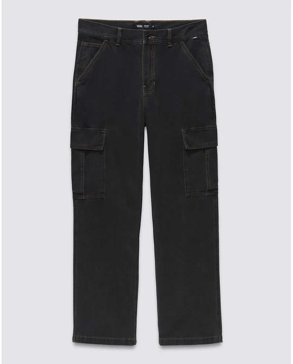 VANS SERVICE CARGO LOOSE DENIM PANTS