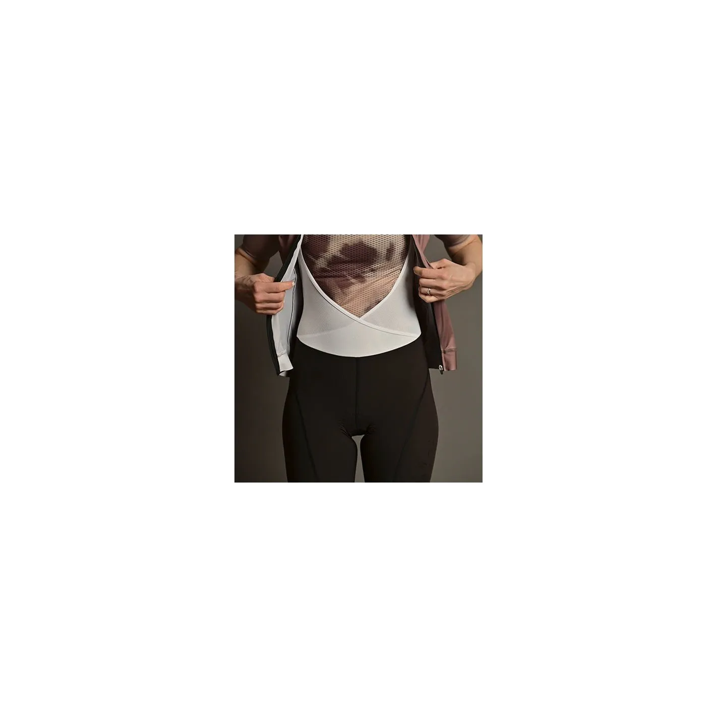 VEL-PANTALONS ESTIU TIRANTS CAR DONA BIB SHORTS RACACORBA DARK MARRO 2023