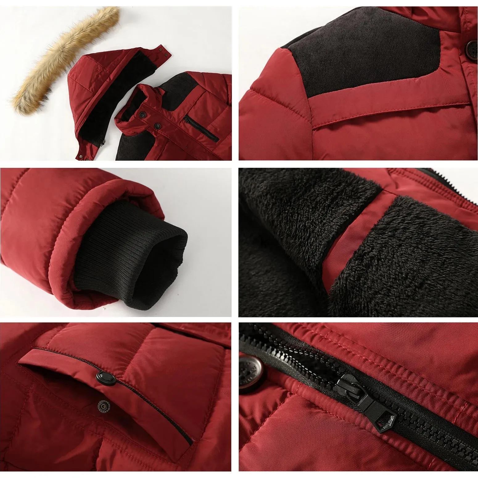 Victor Winter Parka - Manteau d'hiver avec capuche