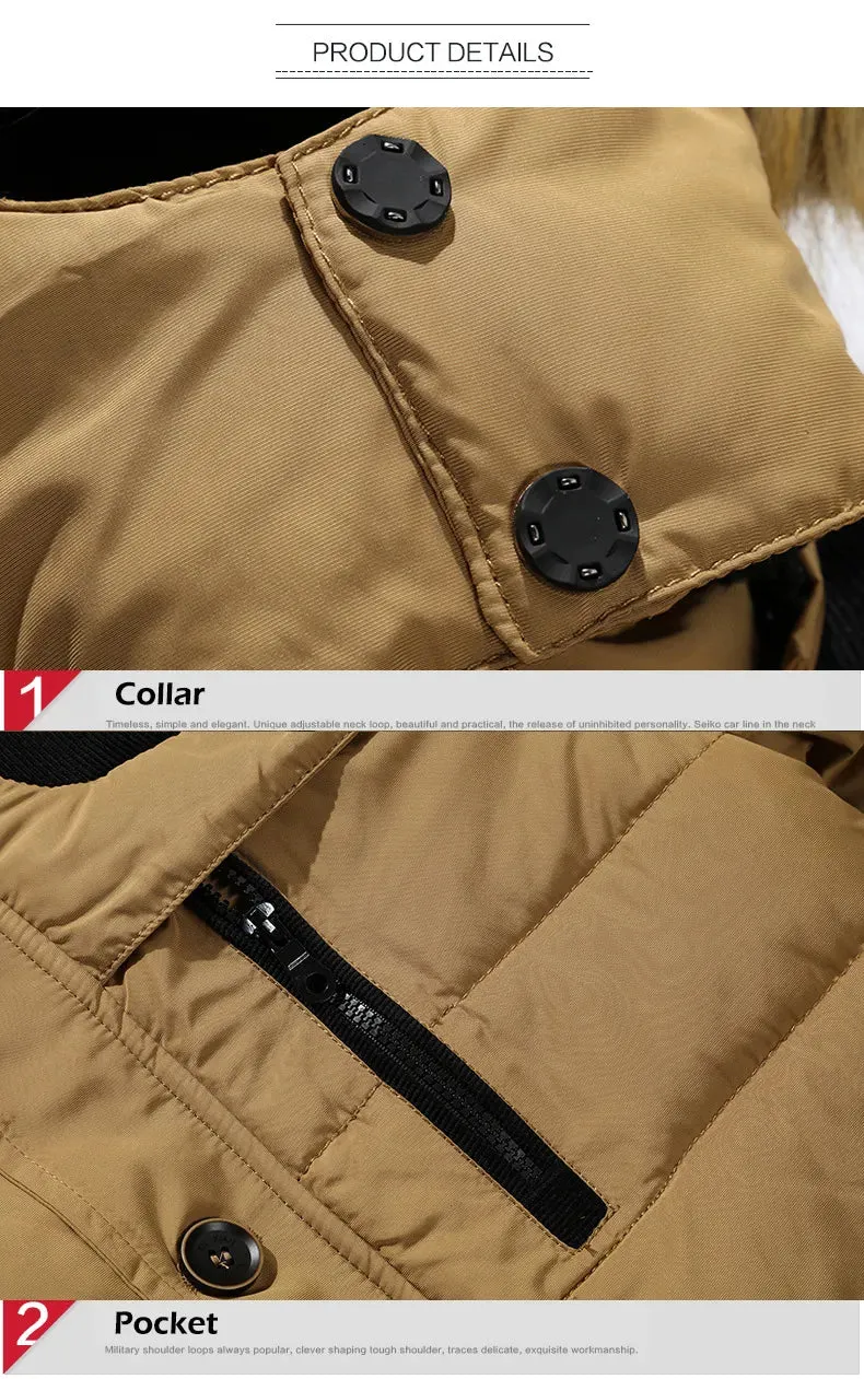 Victor Winter Parka - Manteau d'hiver avec capuche